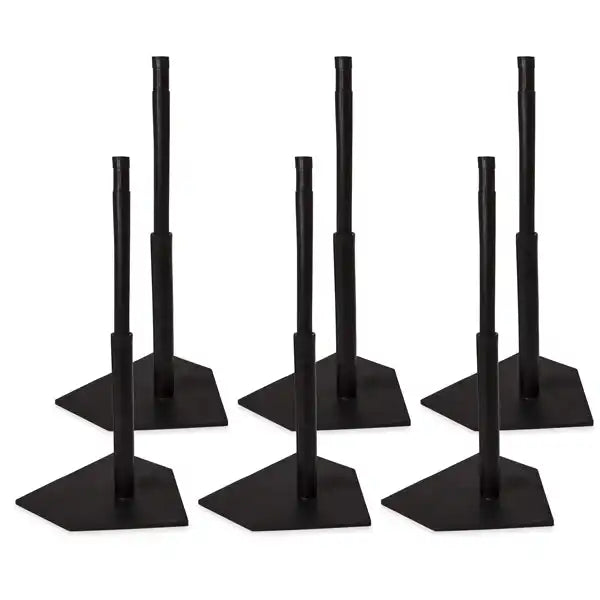 Champion Sports 90 Deluxe Batting Tee - Set - of Six