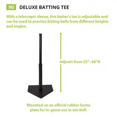 Champion Sports 90 Deluxe Batting Tee - Set - of Six