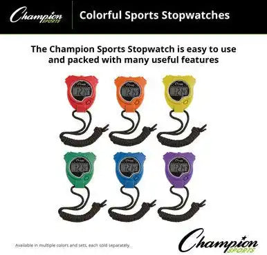 Champion Sports 910 Stopwatch - Ea