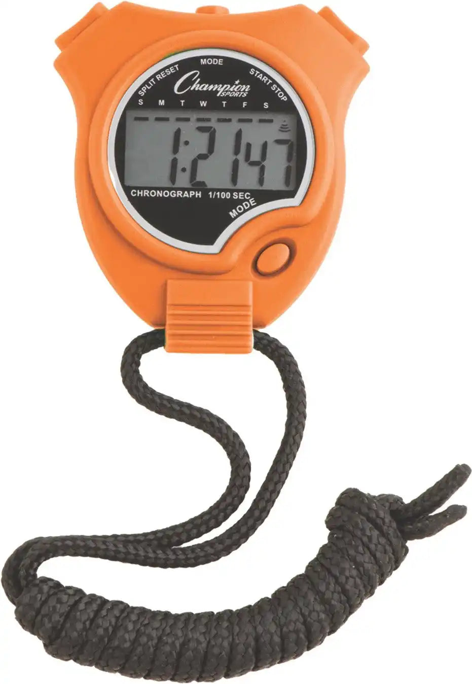 Champion Sports 910 Stopwatch - Ea - Orange