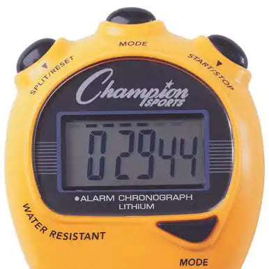 Champion Sports 920 Big Digital Display Stop Watch - Ea - Black