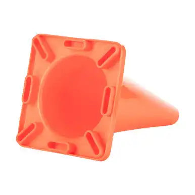 Champion Sports 9’’h Cone High-visibility Flexible Vinyl Cone - Ea - Orange