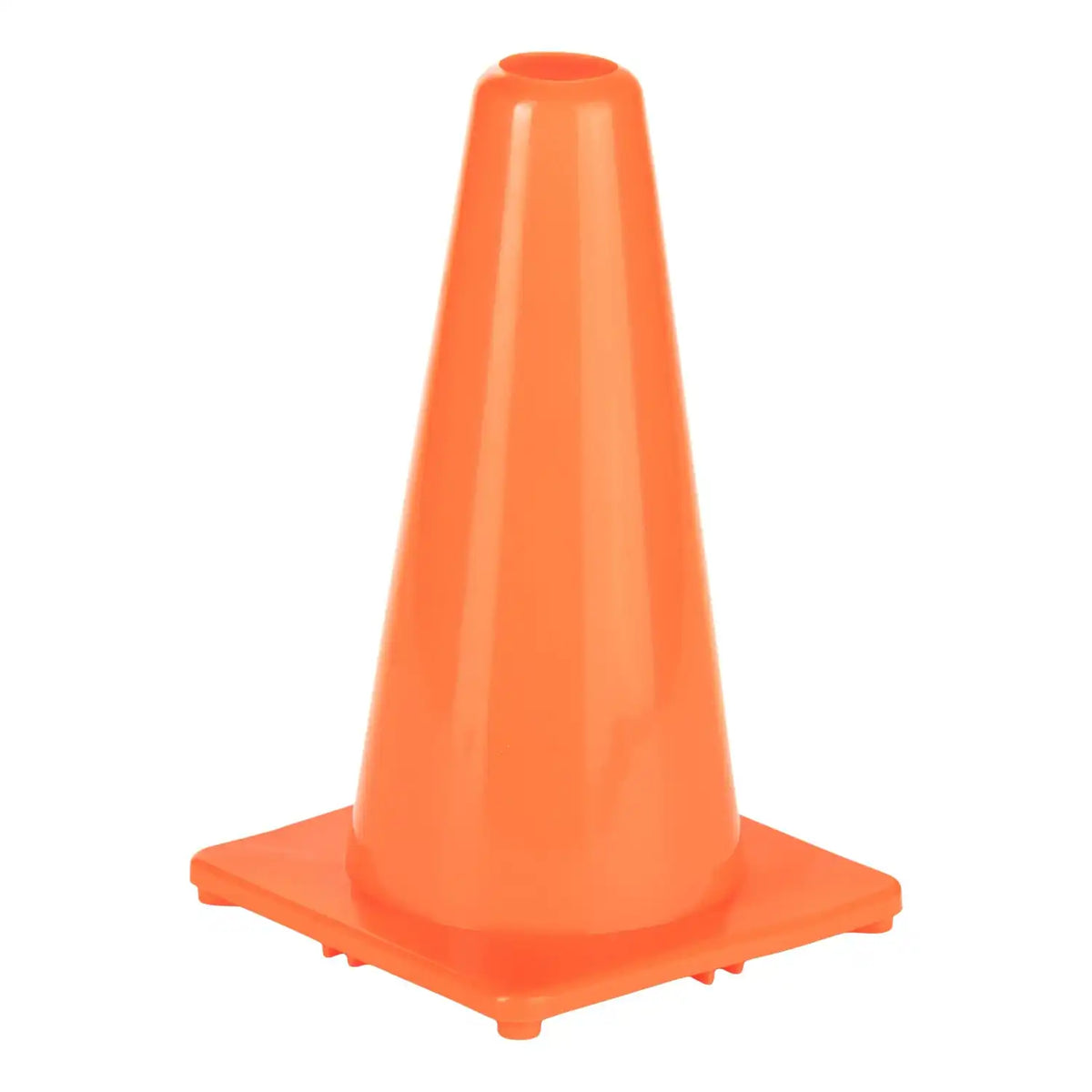 Champion Sports 9’’h Cone High-visibility Flexible Vinyl Cone - Ea - Orange