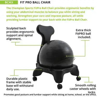 Champion Sports Ball Chair Ball Chair - Ea