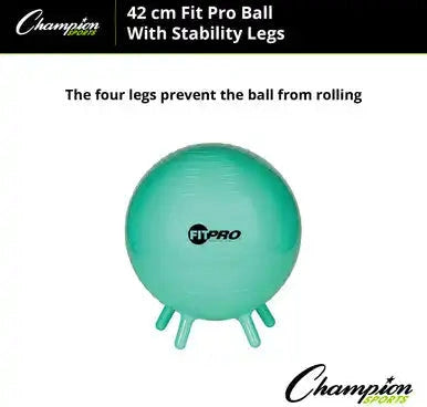 Champion Sports Bl Fitpro Ball with Stability Legs - Ea