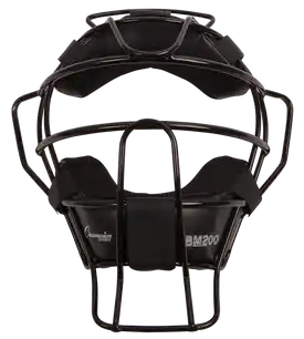 Champion Sports Bm200 Ultra Lightweight Umpire Face Mask with Drytek - Ea