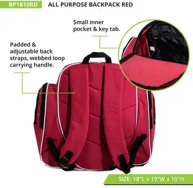 Champion Sports Bp1810 All Purpose Backpack - Ea