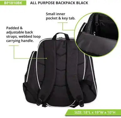 Champion Sports Bp1810 All Purpose Backpack - Ea
