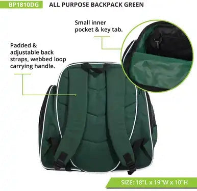 Champion Sports Bp1810 All Purpose Backpack - Ea