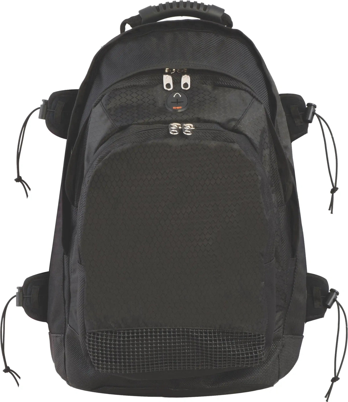 Champion Sports Bp802 Deluxe Backpack - Ea - Black