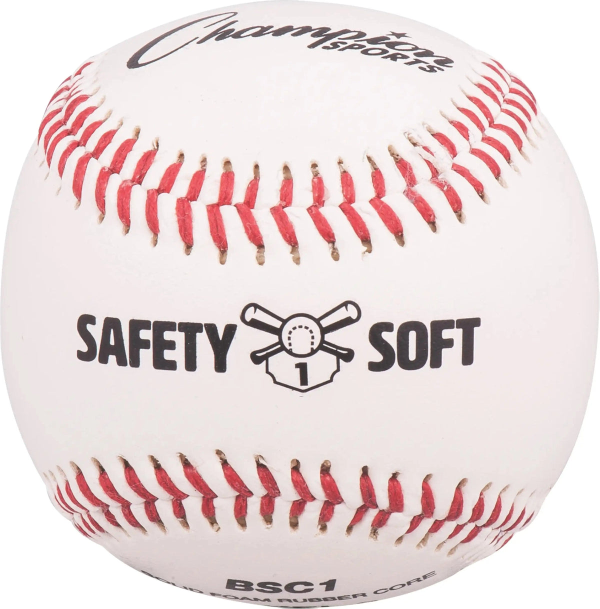 Champion Sports Bsc Soft Compression Baseballs - Doz - Level 1 (ages 5-7)