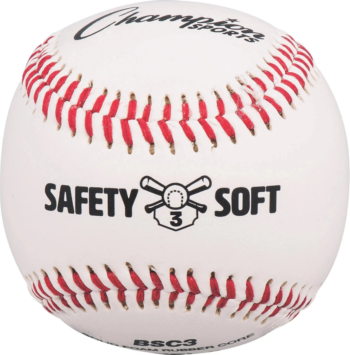 Champion Sports Bsc Soft Compression Baseballs - Doz - Level 3 (ages 7-10)