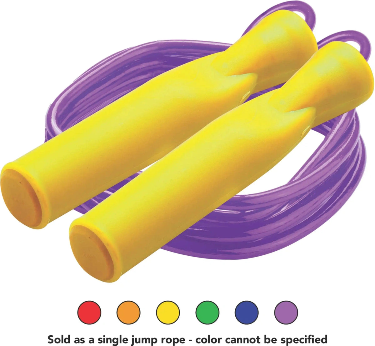 Champion Sports Bsr Ball Bearing Speed Rope - Ea - 8’ l with Yellow Handle