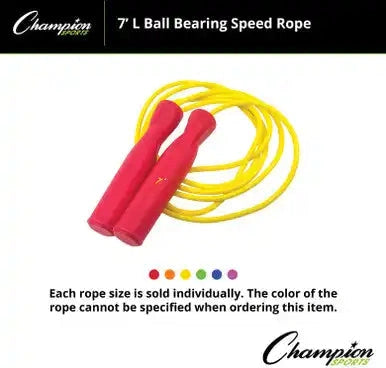 Champion Sports Bsr Ball Bearing Speed Rope - Ea