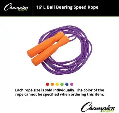 Champion Sports Bsr Ball Bearing Speed Rope - Ea