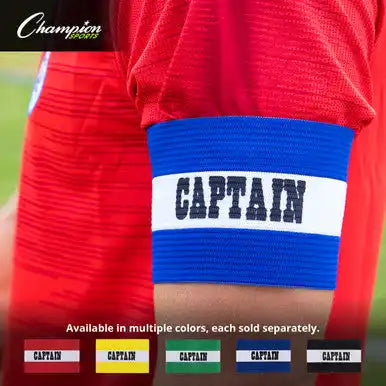 Champion Sports Cap Captain Arm Band Adult - Ea