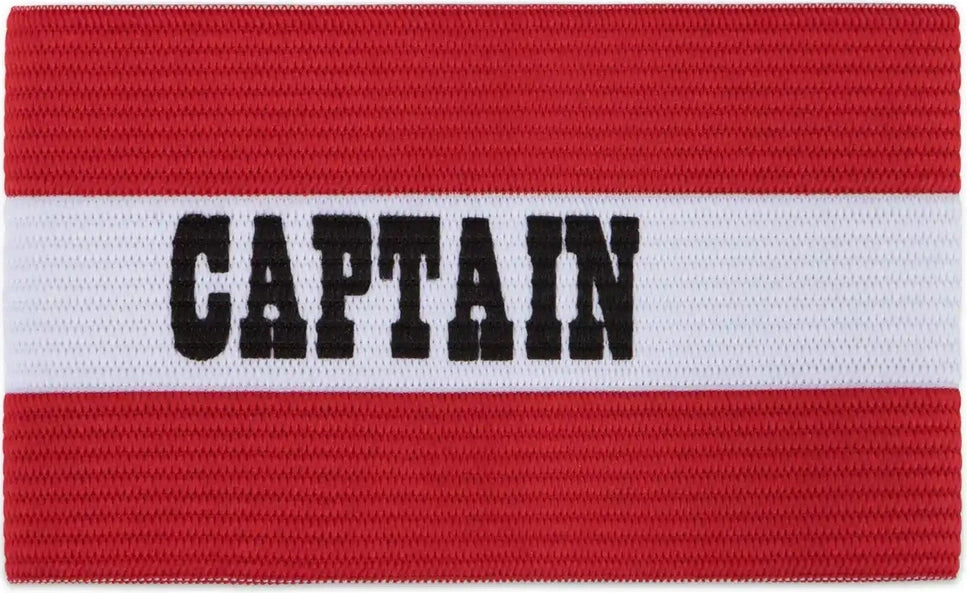 Champion Sports Cap Captain Arm Band Adult - Ea - Red