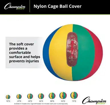 Champion Sports Cbc Nylon Cage Ball Cover - Ea