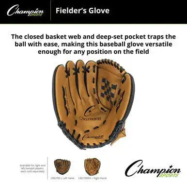 Champion Sports Cbg700 Cbg700 11.5’’ Synthetic Leather Fielder’s Glove - Ea