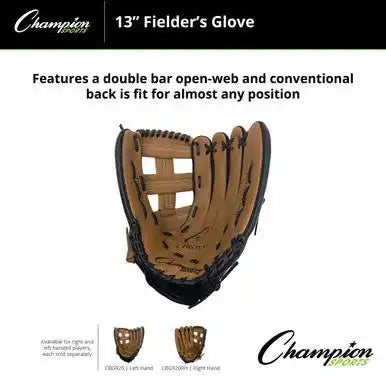 Champion Sports Cbg920 Cbg920 13’’ Synthetic Leather Fielder’s Glove - Ea