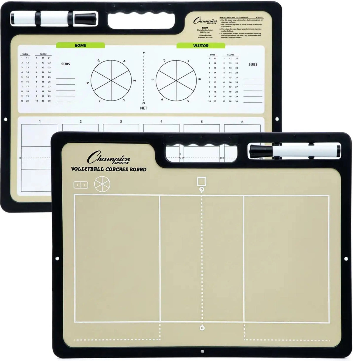 Champion Sports Cbxl Coaches Board Extra-large - Ea - Volleyball