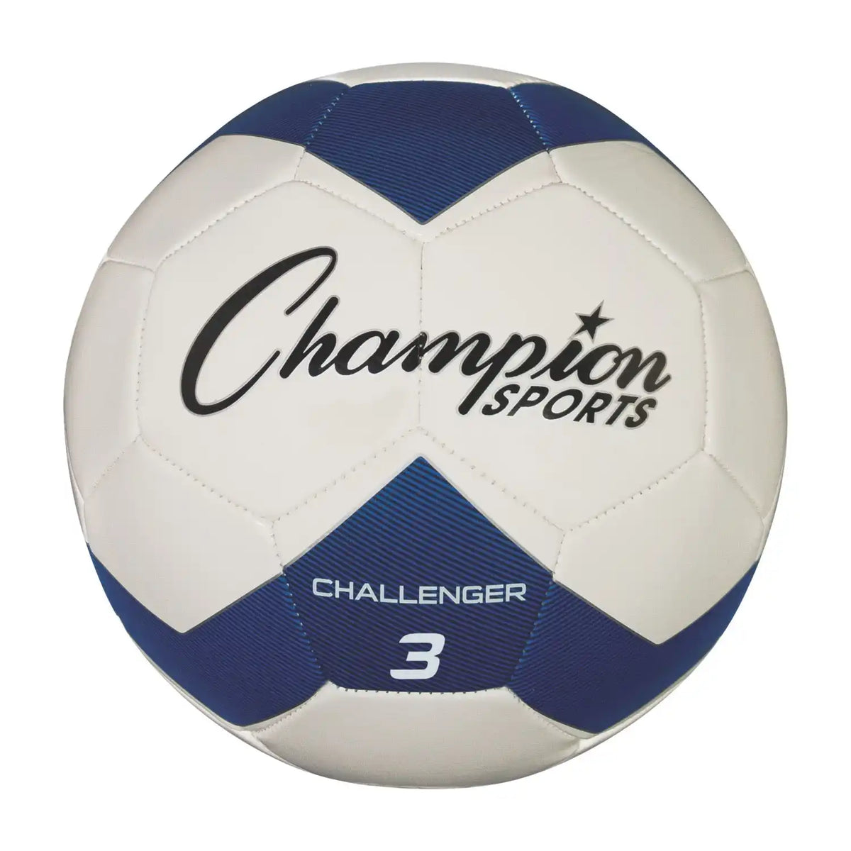 Champion Sports Ch3 Challenger Soccer Ball Size 3 - Ea - Blue