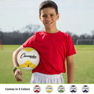 Champion Sports Ch3 Challenger Soccer Ball Size 3 - Ea