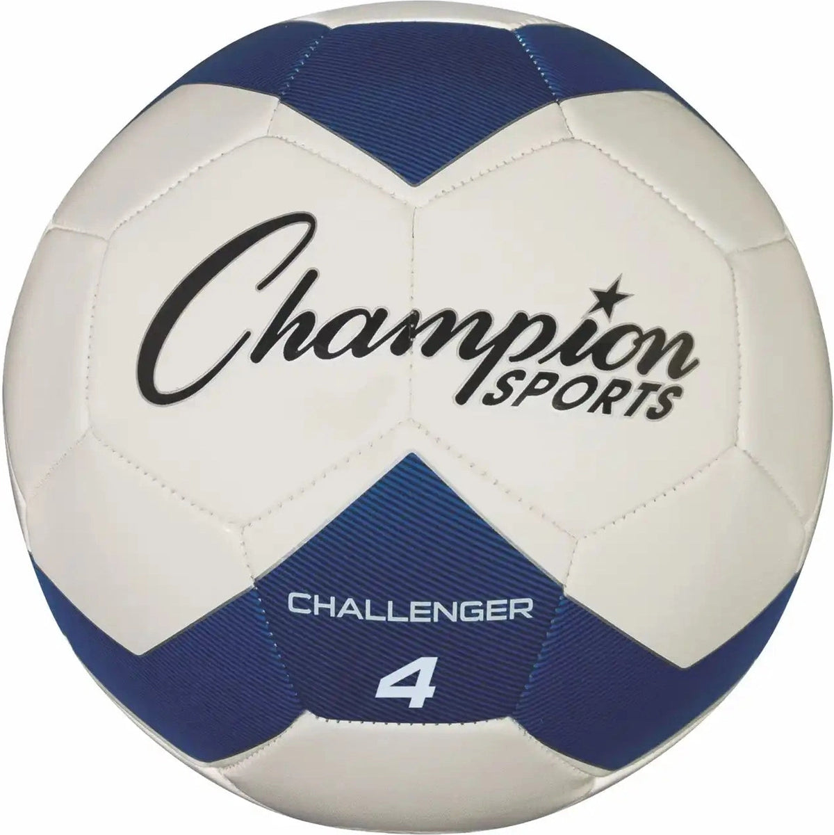 Champion Sports Ch4 Challenger Soccer Ball Size 4 - Ea - Blue