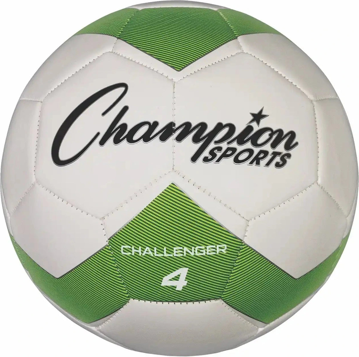 Champion Sports Ch4 Challenger Soccer Ball Size 4 - Ea - Green