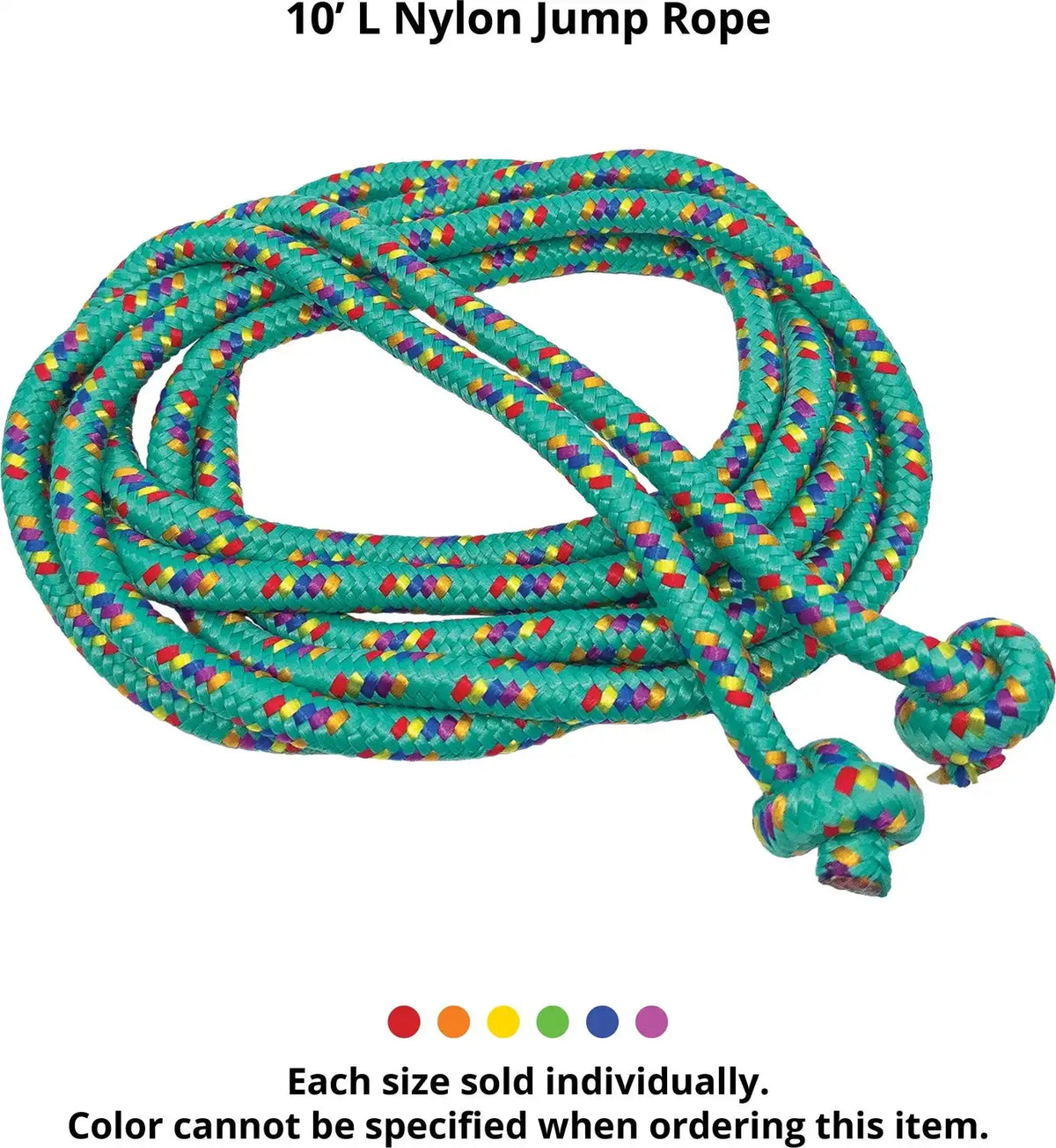 Champion Sports Cr Nylon Braided Jump Rope - Ea - 10’ l