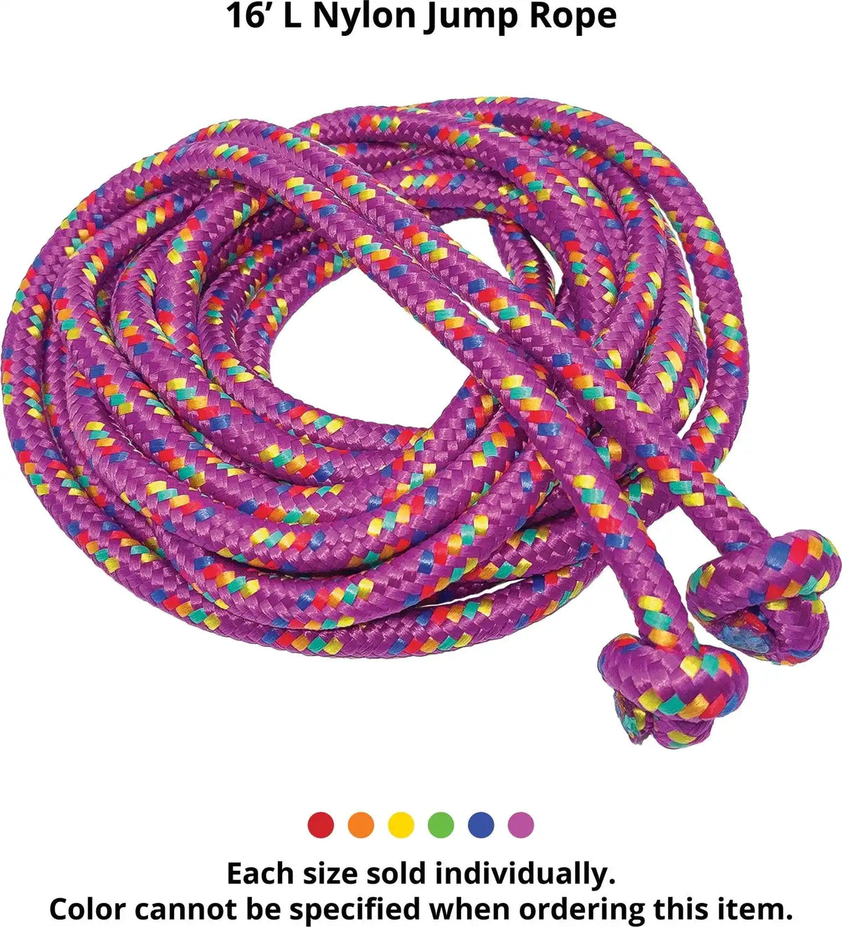 Champion Sports Cr Nylon Braided Jump Rope - Ea - 16’ l