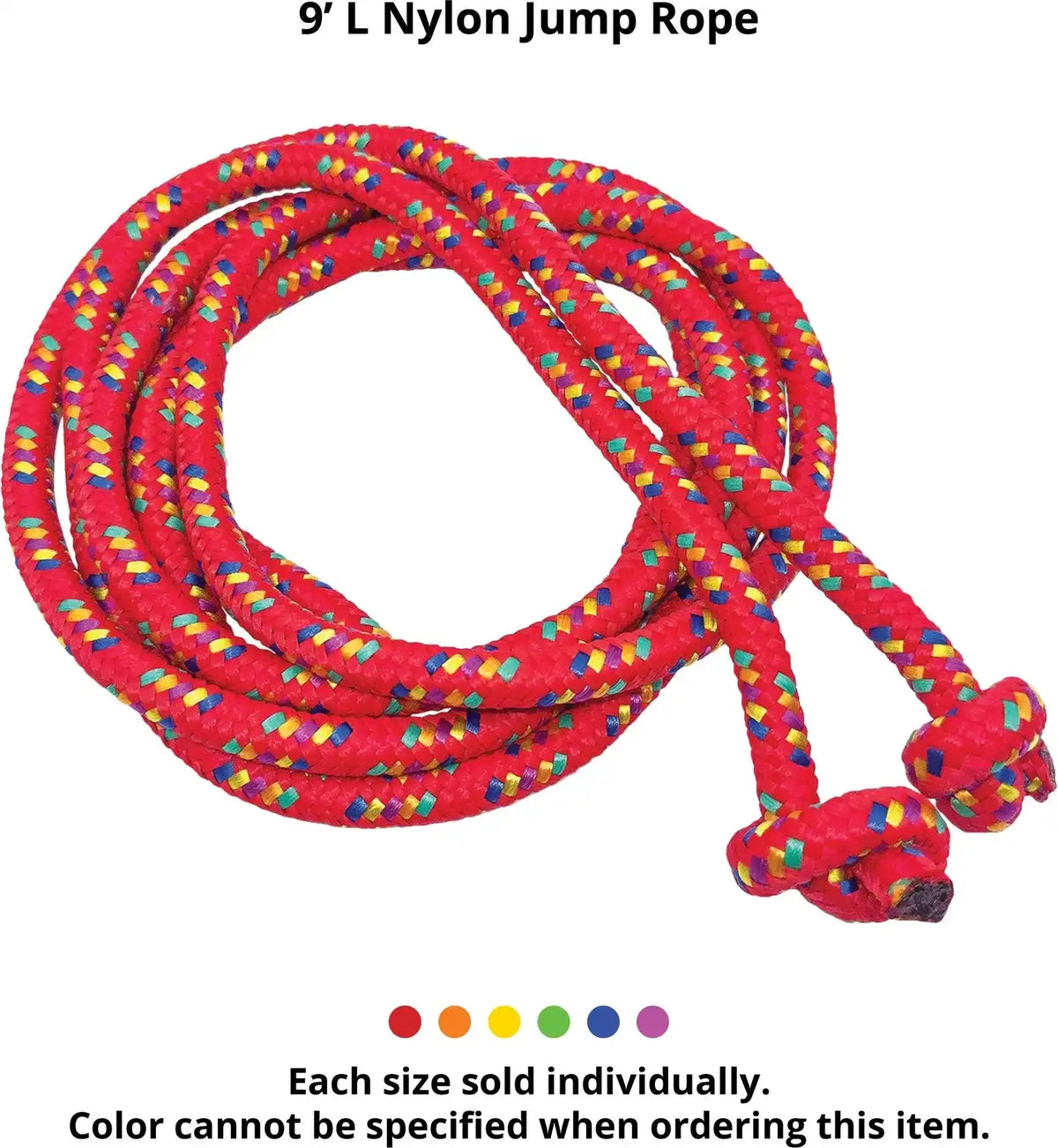 Champion Sports Cr Nylon Braided Jump Rope - Ea - 9’ l