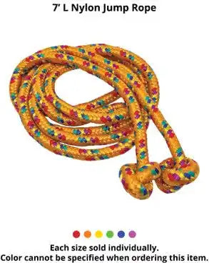 Champion Sports Cr Nylon Braided Jump Rope - Ea