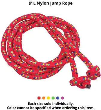 Champion Sports Cr Nylon Braided Jump Rope - Ea