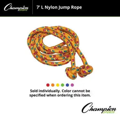 Champion Sports Cr Nylon Braided Jump Rope - Ea
