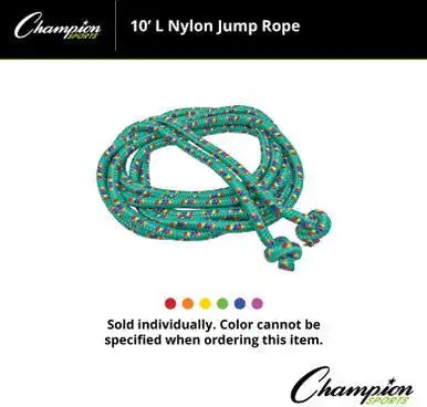 Champion Sports Cr Nylon Braided Jump Rope - Ea