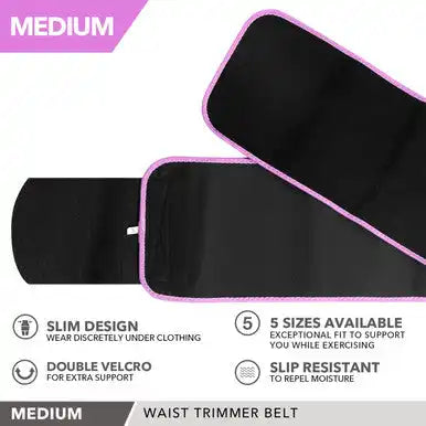 Champion Sports D1-wtb Waist Trimmer Belt - Ea