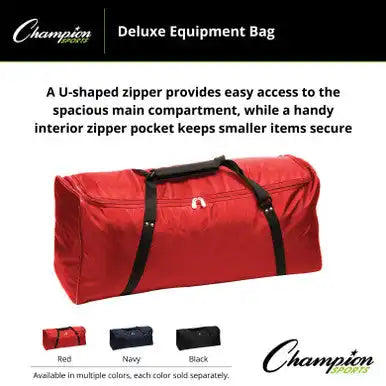 Champion Sports Db1001 Deluxe Equipment Bag - Ea