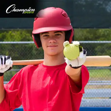 Champion Sports Ds1 Dimpled Pitching Machine Softballs - Doz