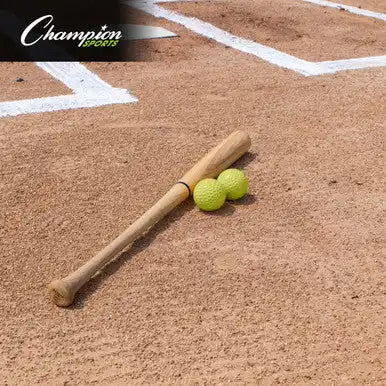 Champion Sports Ds1 Dimpled Pitching Machine Softballs - Doz