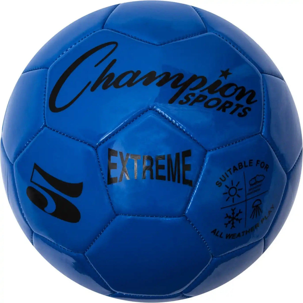 Champion Sports Ex5 Extreme Soccer Ball Size 5 - Ea - Blue