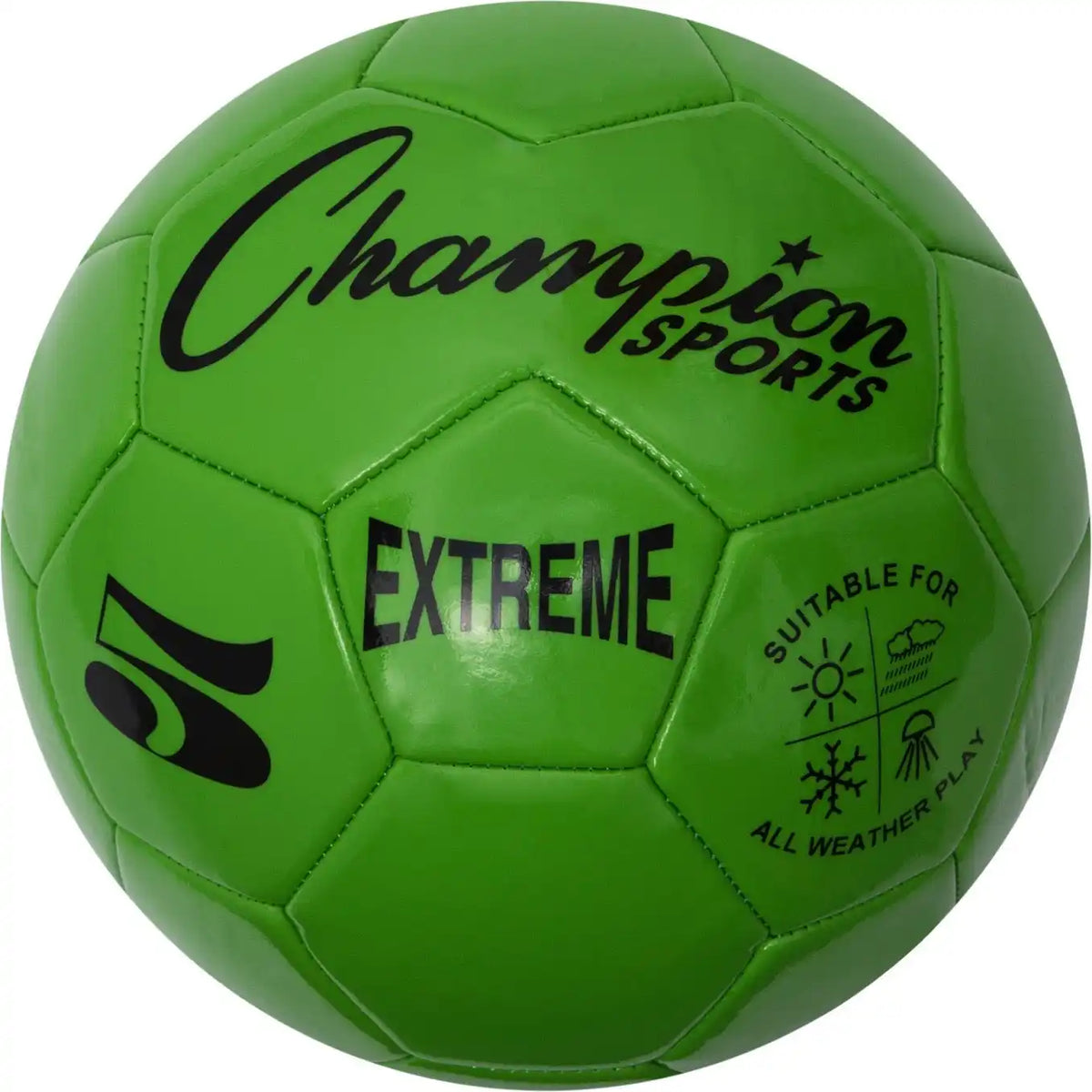 Champion Sports Ex5 Extreme Soccer Ball Size 5 - Ea - Green