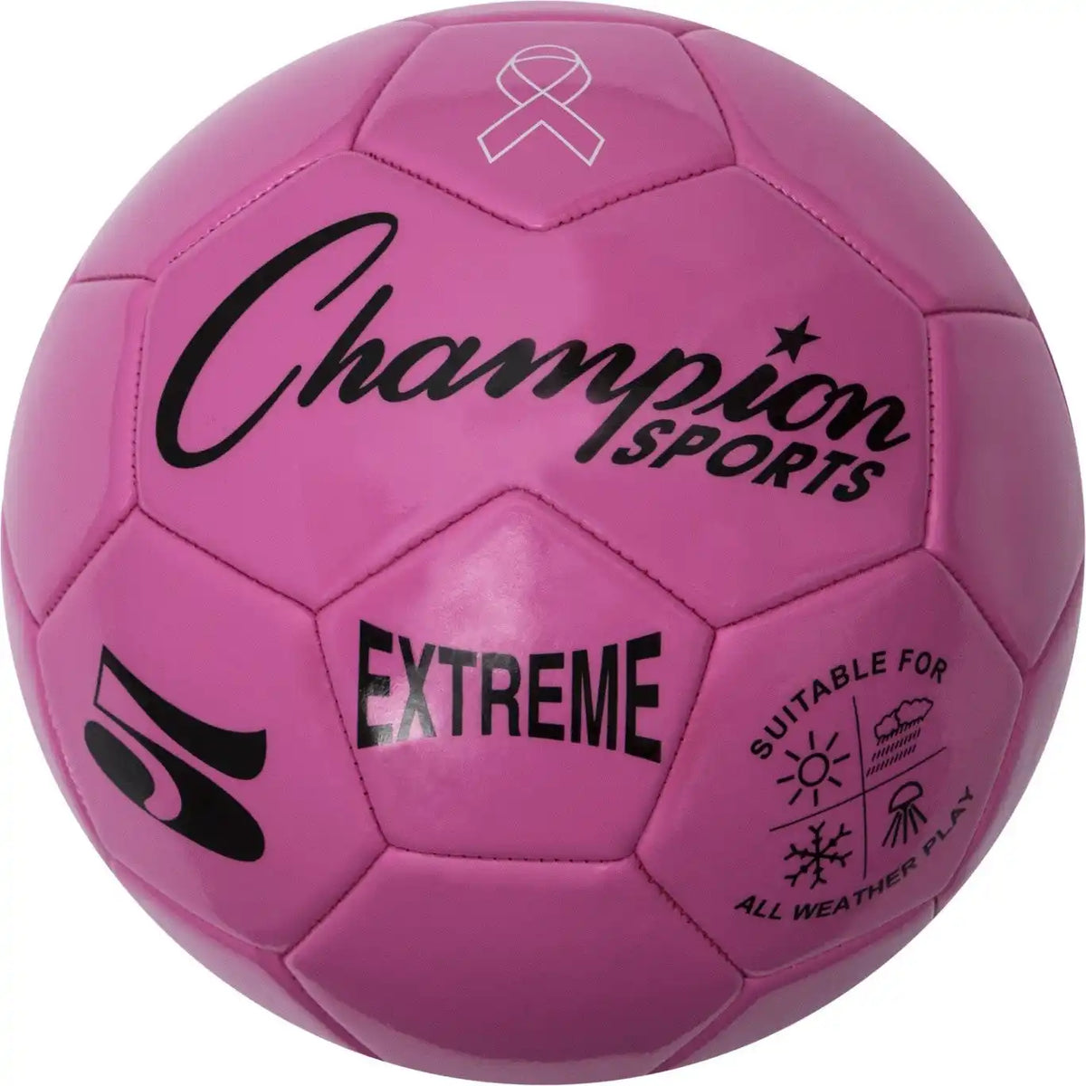 Champion Sports Ex5 Extreme Soccer Ball Size 5 - Ea - Pink