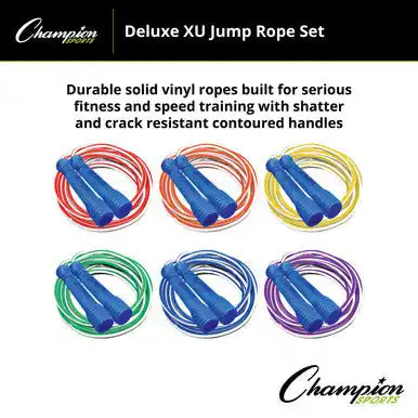Champion Sports Exrset Deluxe Xu Jump Rope - Set