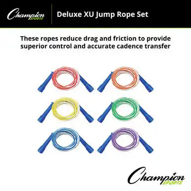 Champion Sports Exrset Deluxe Xu Jump Rope - Set
