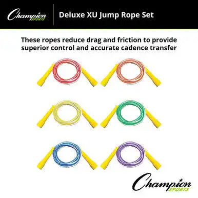 Champion Sports Exrset Deluxe Xu Jump Rope - Set