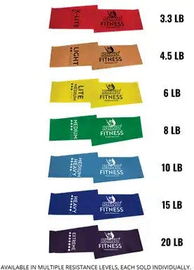 Champion Sports Fb4 Resistance Therapy/exercise Flat Band - Ea