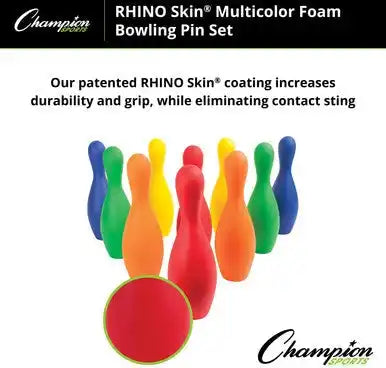 Champion Sports Fbp Foam Bowling Pin - Set