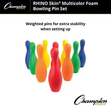Champion Sports Fbp Foam Bowling Pin - Set