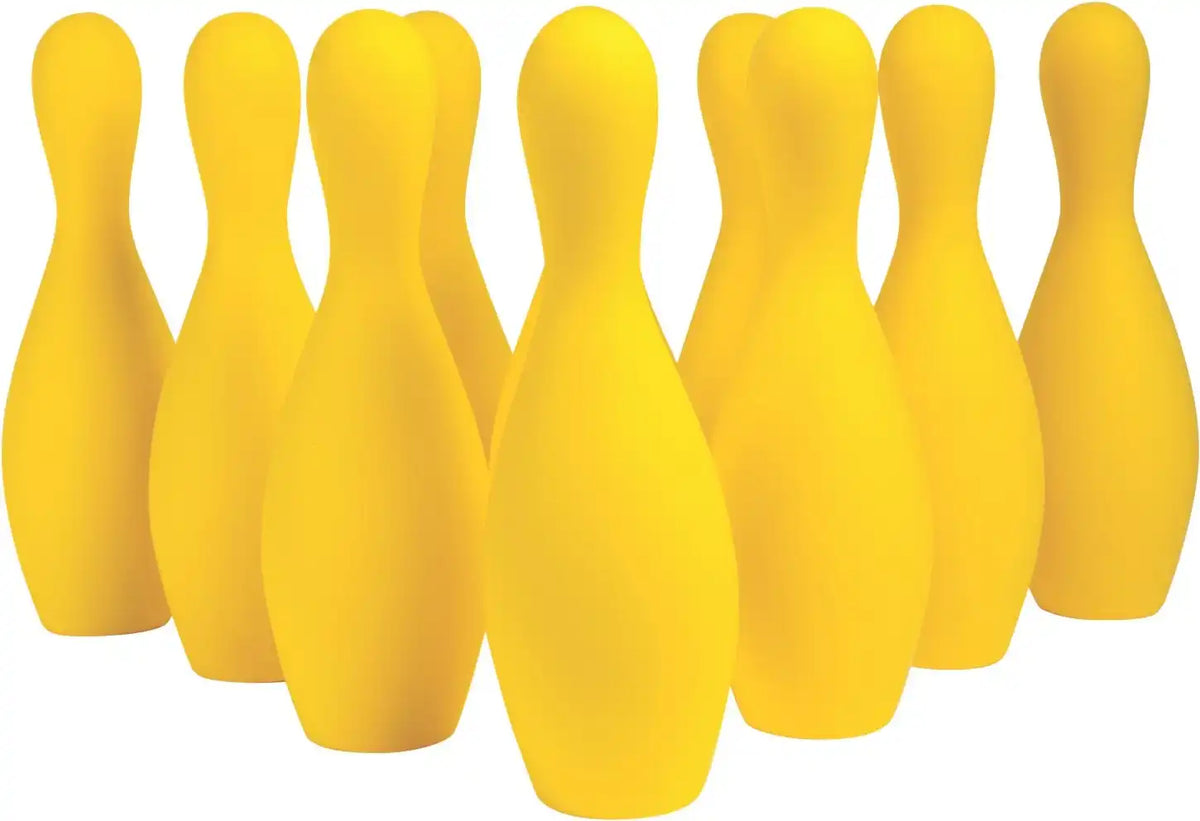 Champion Sports Fbp Foam Bowling Pin - Set - Yellow